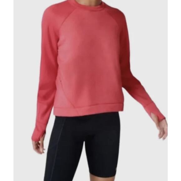 Sweaty Betty London pullover coral active sweater Sweatshirt women's Small - Picture 16 of 16
